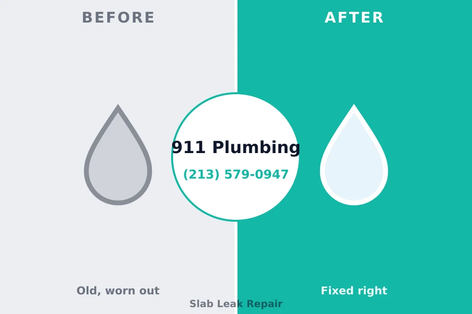 Before and after: plumbing repair Christiansburg, VA